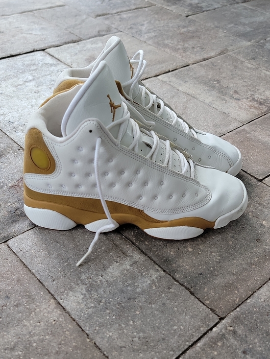 Jordan Other - Air Jordan 13 Retro White and Wheat Sneakers Y Sz 7 Year 2004